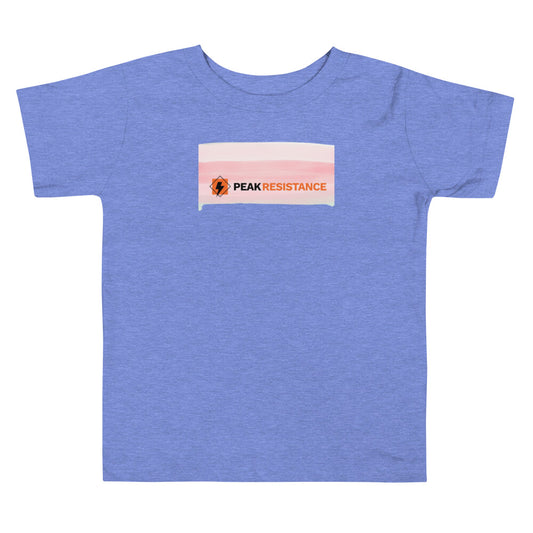 Peak Resistance Toddler Short Sleeve "God Made Me a Boy" Tee