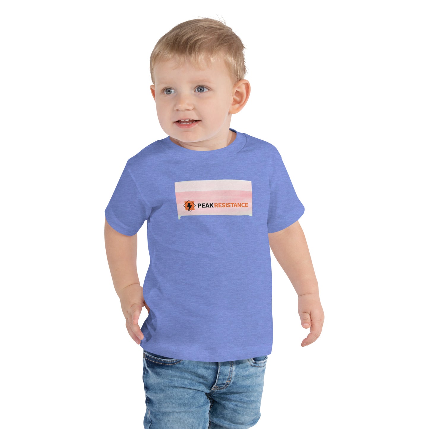 Peak Resistance Toddler Short Sleeve "God Made Me a Boy" Tee