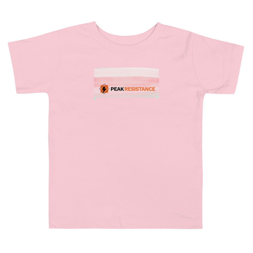 Peak Resistance Toddler Short Sleeve "God Made Me a Girl" Tee