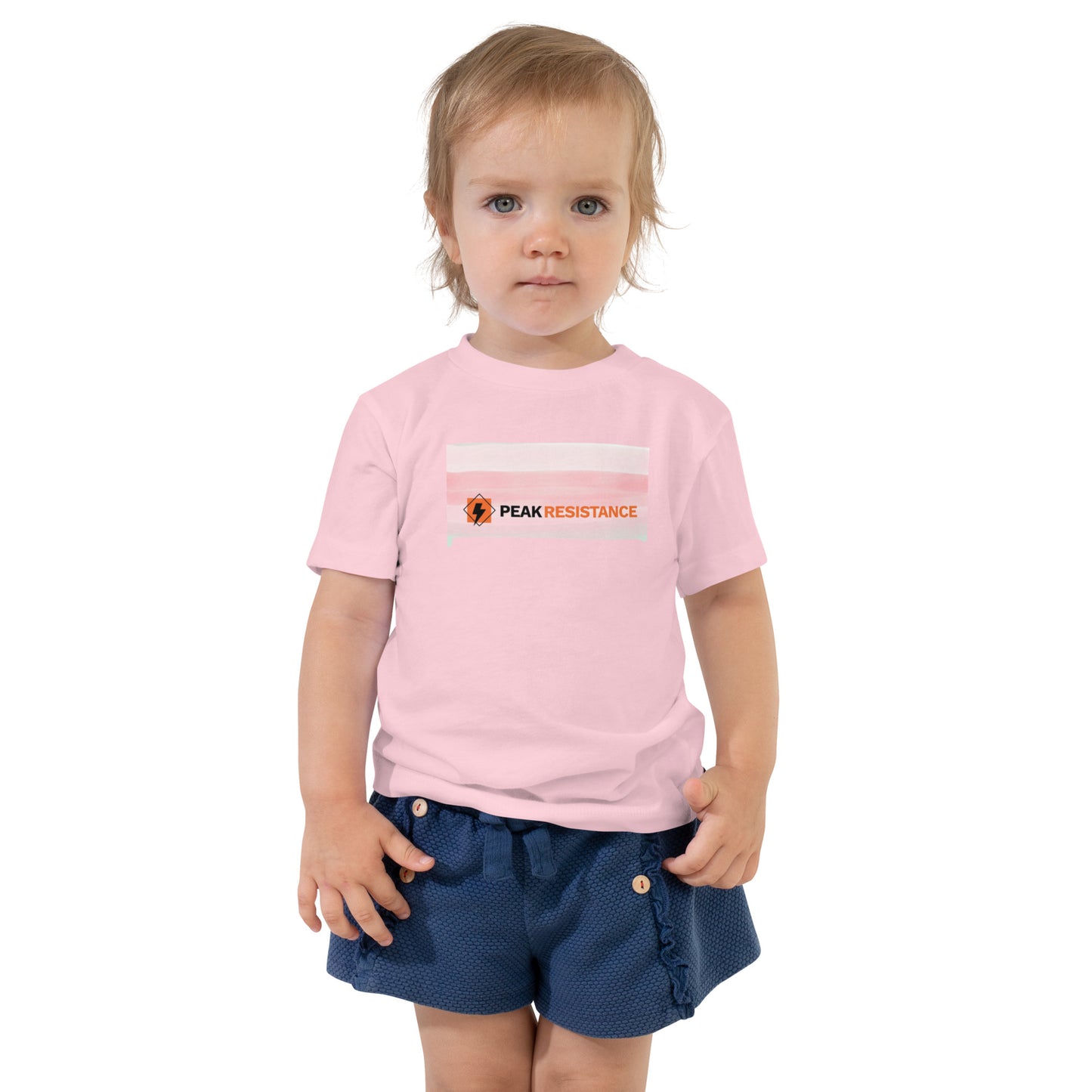 Peak Resistance Toddler Short Sleeve "God Made Me a Girl" Tee