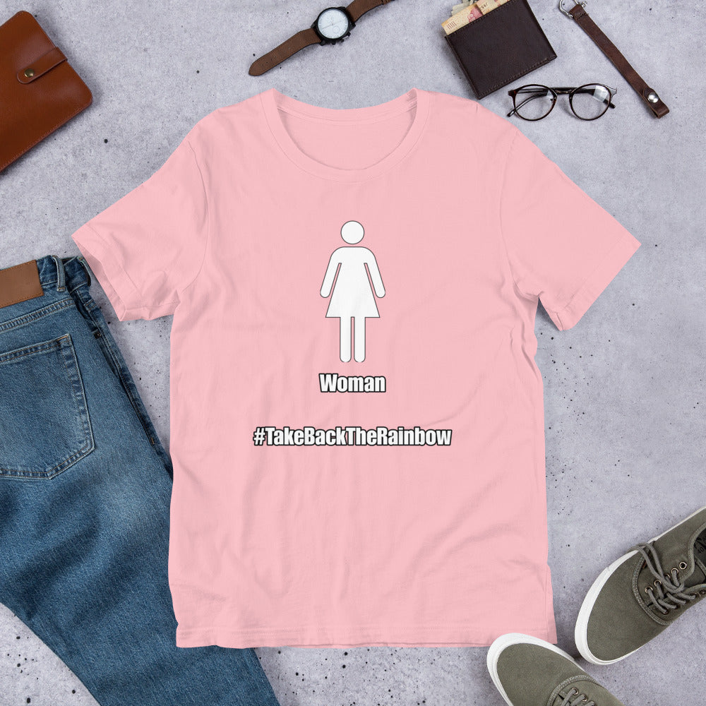 Woman/TBTR Unisex t-shirt